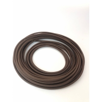 Провод КРУГЛЫЙ в текстильной оплетке телевизионный (ТВ,TV) RS-22-82, шоколадный